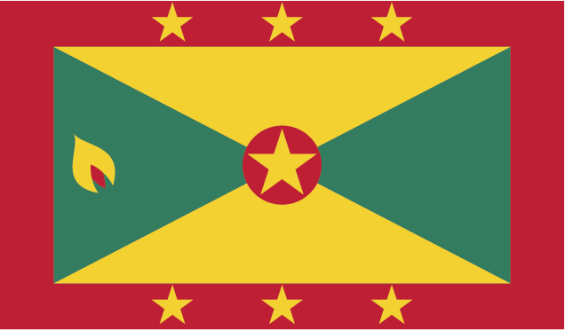 The flag of the player's nationality